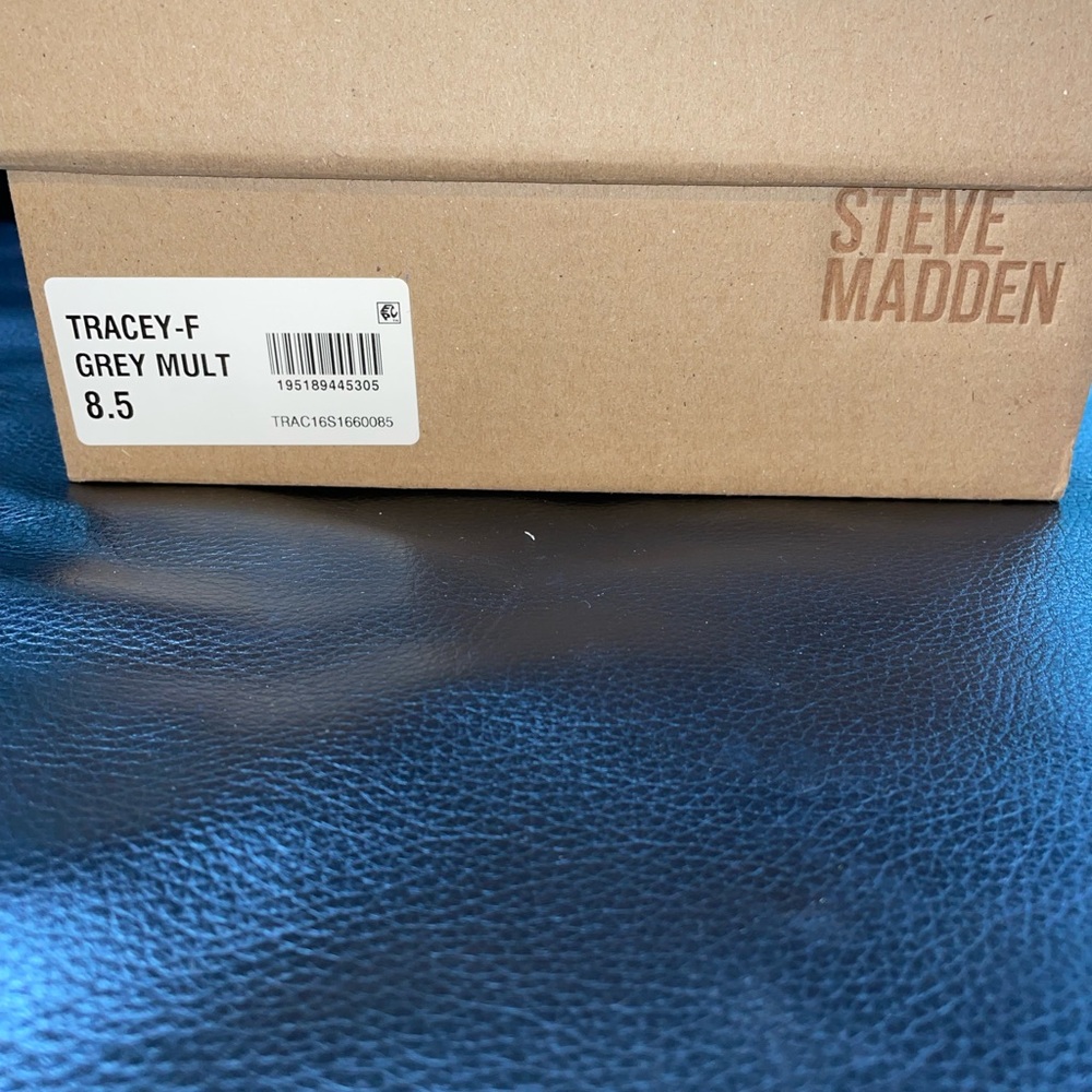 Steve Madden Womens Tracey F Suede Lace-Up High Top Sneakers SZ 8.5 - Picture 6 of 11
